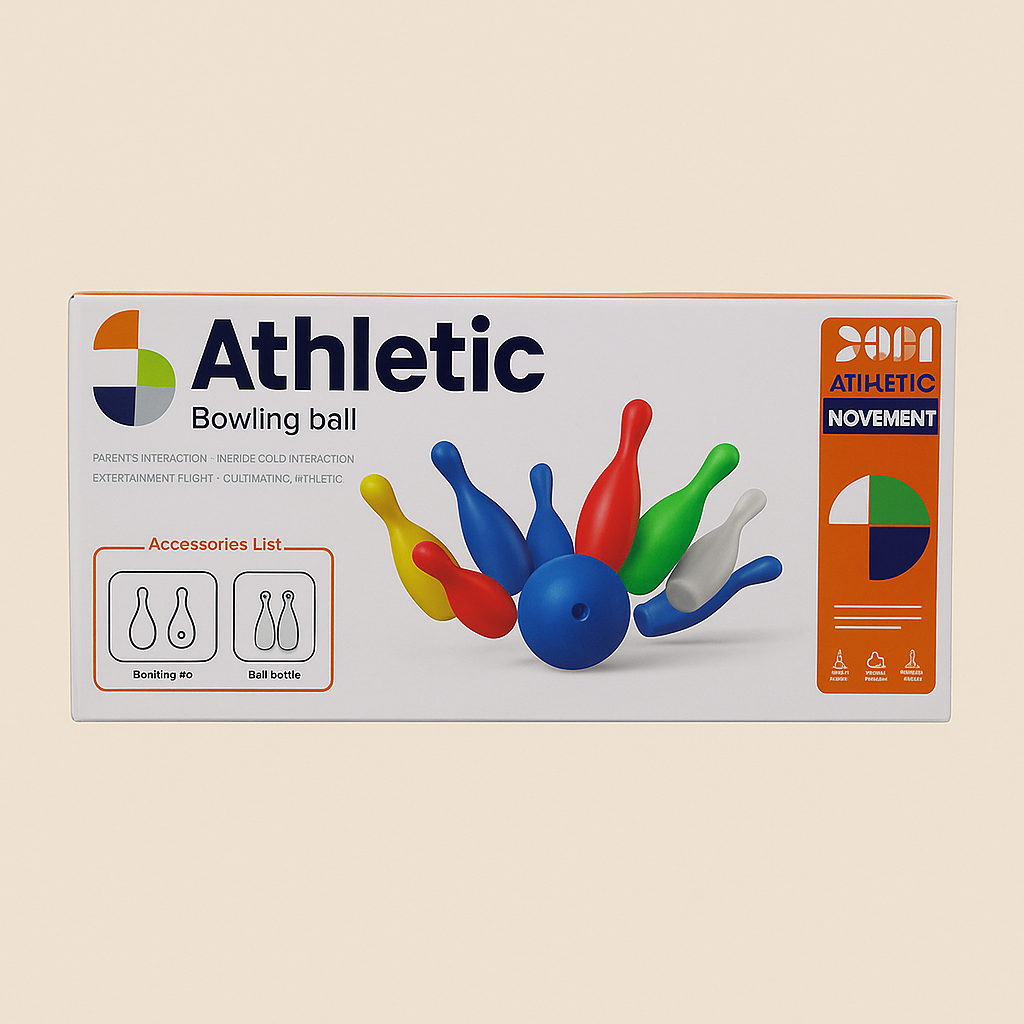 Children's Bowling Game Set - Educational Sports Toy